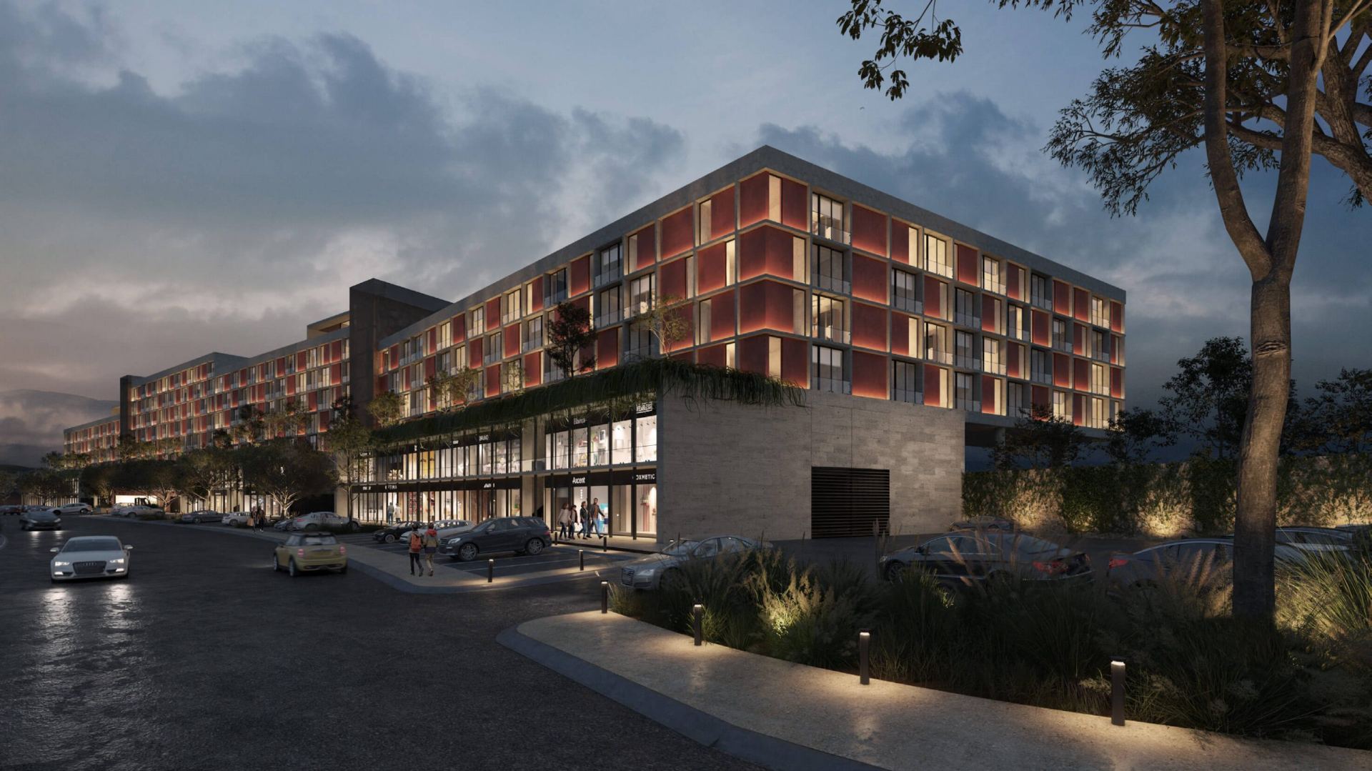 Fachada de Elys Departamentos en Ciudad Juárez
